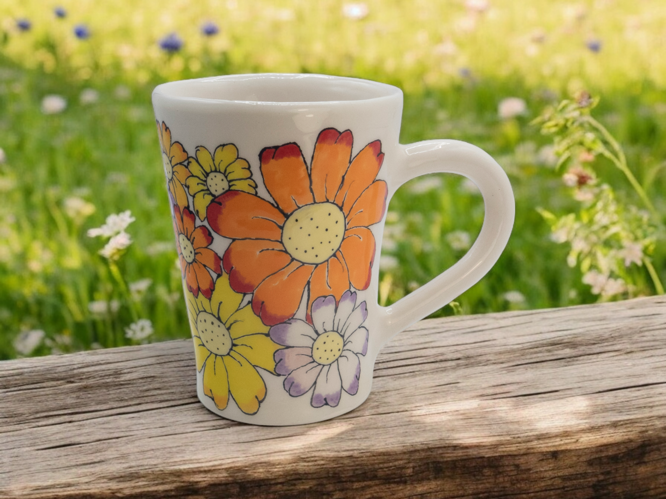 Taza de flores - 4