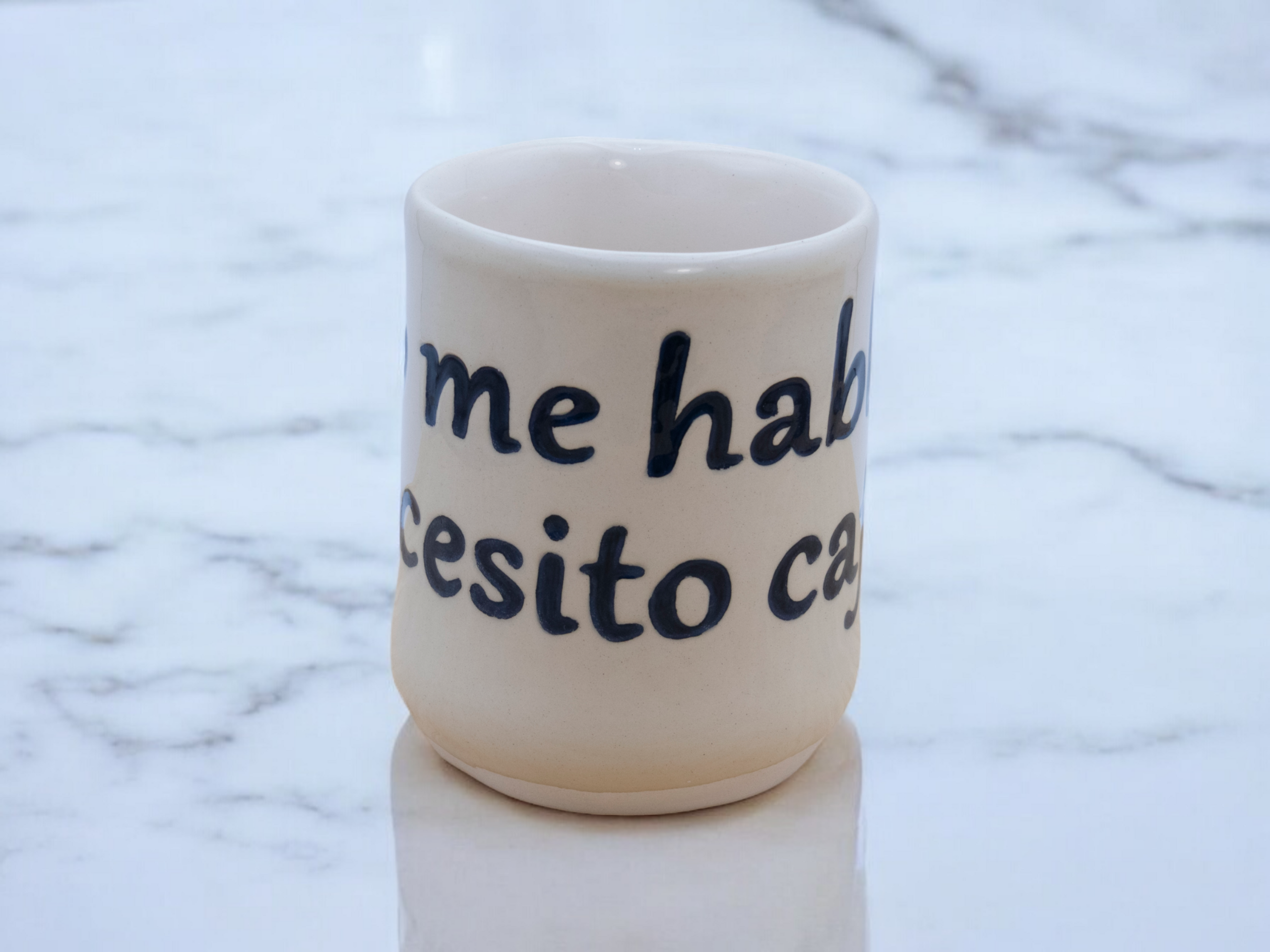 Taza "no me hables, necesito café" - 2